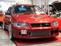 C-Red's EFO at Autosalon 2007 - Mitsubishi Evolution VII GT-A